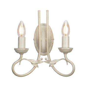 Elstead Lighting OLIVIA OV2-IVORY-GOLD Wandlamp 2x60W/E14