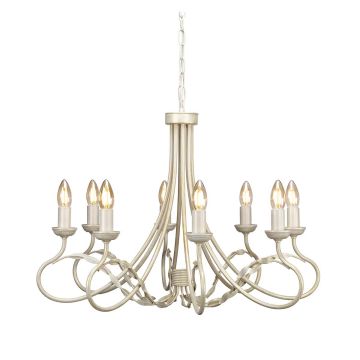 Elstead Lighting OLIVIA OV8-IVORY-GOLD Kroonluchter 8x60W/E14