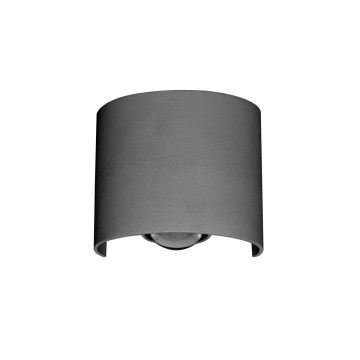 Italux Ortelo OWL-6650-1-WH-3K Wandlamp 2x2W/LED 3000K 162lm IP54