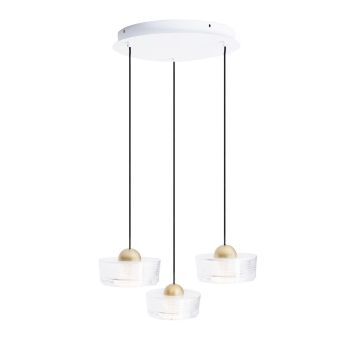 Maxlight LIPARI P0543 Hanglamp 3x22w/led 3000k 1728lm ip20