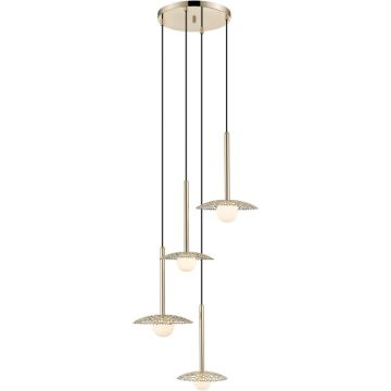 Zuma Line NICOSIA P0600-04E-F7AA Hanglamp 4x28W/G9 ip20