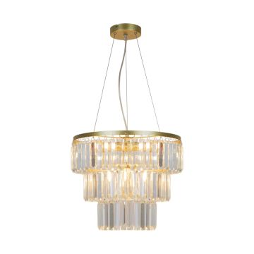 Zuma Line TIFANNY P17127-4-1GD Hanglamp 4x40W/E14 IP20