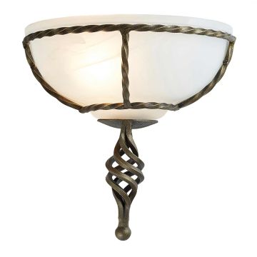 Elstead Lighting PEMBROKE PB-WU-BLK-GOLD Wandlamp 1x60W/E27