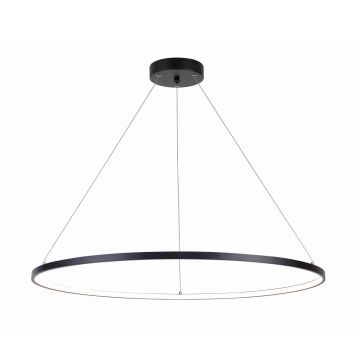 Zuma Line HORIK PEN89424-90BK Hanglamp 1x40W/LED 3000K|4000K|6000K 4400lm IP20