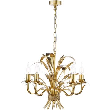 Dar Lighting Phaedra PHA0535 Hanglamp 5x40w/e14
