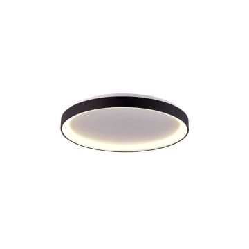 Italux Vico PLF-53675-048RC-BK-3KS4K Plafondlamp 1x38W/LED 3000K|4000K 3100lm IP20