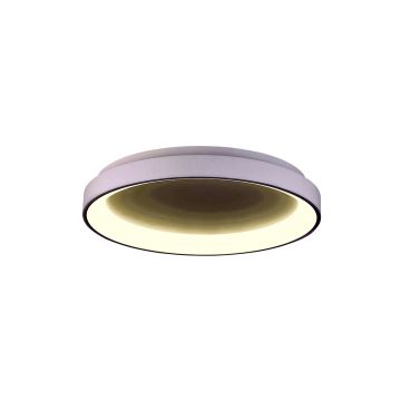 Italux Vico PLF-53675-058RC-WH-3KS4K-TRDIMM Plafondlamp 1x48W/LED 3000K|4000K 3900lm IP20