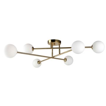Light Prestige Dorado LP-002/6C Plafondlamp 6x28W/G9 IP20