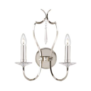 Elstead Lighting PIMLICO PM2-PN Wandlamp 2x60W/E14