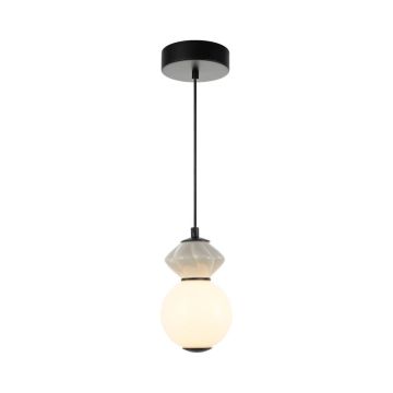 Italux Balos PND-94921-1A-BK Hanglamp 1x5W/LED 3000K 550lm IP20