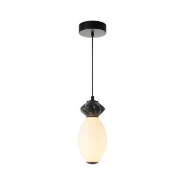 Italux Balos PND-94921-1B-BK Hanglamp 1x7W/LED 3000K 760lm IP20