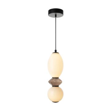 Italux Balos PND-94921-2B-BK Hanglamp 1x12W/LED 3000K 1500lm IP20