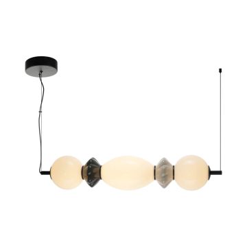 Italux Balos PND-94921-3A-BK Hanglamp 1x14W/LED 3000K 1600lm IP20