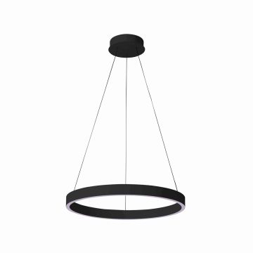 Italux Brasco PND-56215-060RPC-BK-3KS4K-TRDIMM Hanglamp 1x40W/LED 3000K|4000K 3100lm IP20