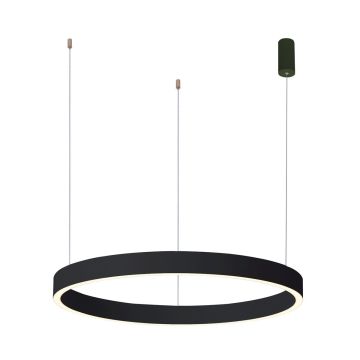 Italux Brasco PND-56215-080RPP-BK-3KS4K-TRDIMM Hanglamp 1x60W/LED 3000K|4000K 4500lm IP20