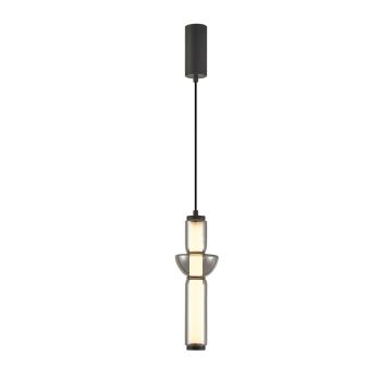 Italux Bruni PND-27372-1-19W-BK Hanglamp 1x19W/LED 3000K 2463lm IP20