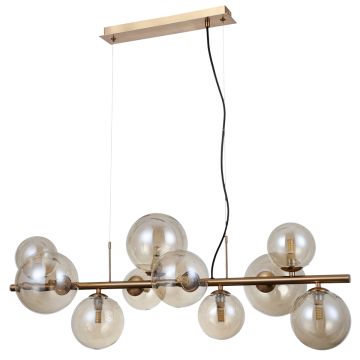 Italux CANELLO PND-406007-10-HBR Hanglamp 10x5W/G9 IP20