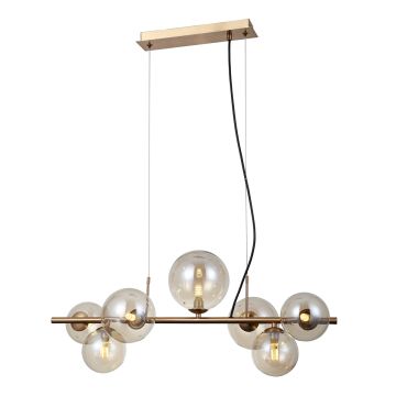 Italux CANELLO PND-406007-7-HBR Hanglamp 7x5W/G9 IP20