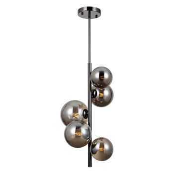 Italux CANELLO PND-406007-V5A-BCR Hanglamp 5x5W/G9 IP20