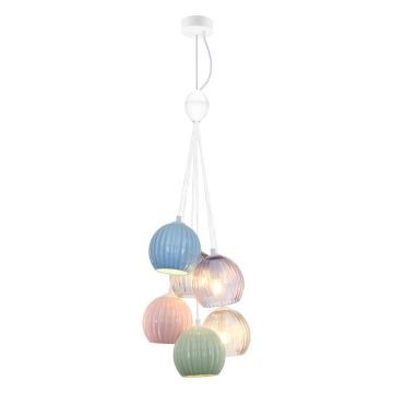 Italux Cases PND-94794-6B-MLTI Hanglamp 6x40W/E14 IP20