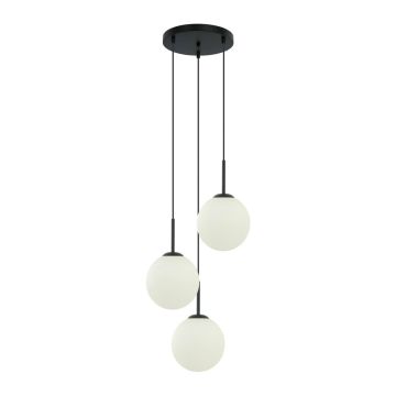 Italux Deore PND-5578-3S-BK Hanglamp 3x40W/E27 IP20