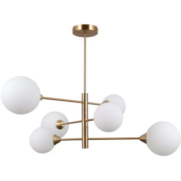 Italux EVORA PND-55342-6-HB Plafondlamp 6x5W/G9 IP20