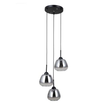 Italux Felis PND-40824-3-BK Hanglamp 3x40W/E27 IP20