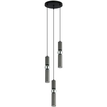 Italux ISIDORA PND-14290-3-GR Hanglamp 3x25W/GU10 IP20