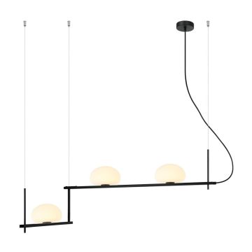 Italux KERNIO PND-357783-BK+W Hanglamp 3x25W/G9 IP20