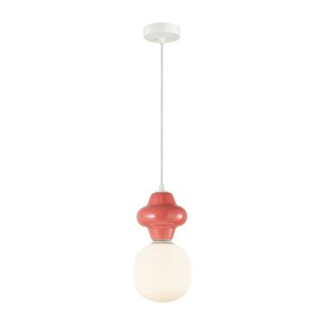 Italux Latera PND-94331-1S-RED Hanglamp 1x40W/E14 IP20