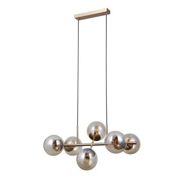 Italux Molite PND-1098-6-HB Hanglamp 6x40W/E14 IP20