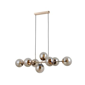 Italux Molite PND-1098-8-GD Hanglamp 8x5W/E14 IP20