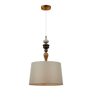Italux Moren PND-84678A-AB Hanglamp 1x60W/E27 IP20