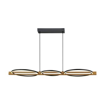 Italux Natano PND-55362-40W-WO Hanglamp 3x38W/LED 3000K 1600lm IP20