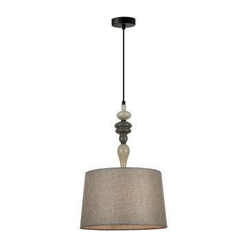 Italux Nerom PND-22374A-BK Hanglamp 1x60W/E27 IP20