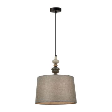 Italux Nerom PND-22374B-BK Hanglamp 1x60W/E27 IP20