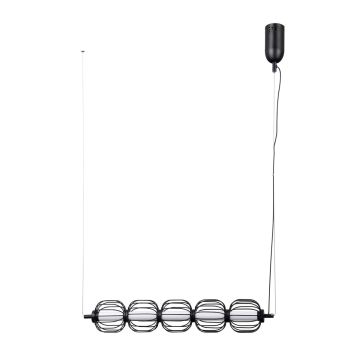 Italux Pedro PND-34405-5-BK Hanglamp 5x20W/LED 3000K 793lm IP20