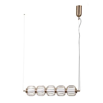 Italux Pedro PND-34405-5-HBR Hanglamp 5x20W/LED 3000K 793lm IP20
