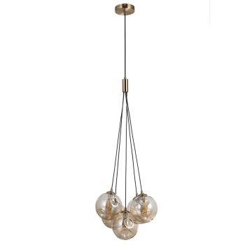 Italux PERLOS PND-54456-5-HB-AMB Hanglamp 5x5W/G9 IP20
