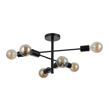 Italux PIANSI PND-4025-6-BL Hanglamp 6x40W/E27 IP20