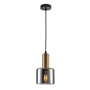 Italux SANTIA PND-65342-1-BRO+SG Hanglamp 1x40W/E27 IP20