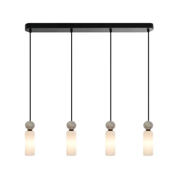 Italux Santos PND-95331-4-BK Hanglamp 4x40W/G9 IP20