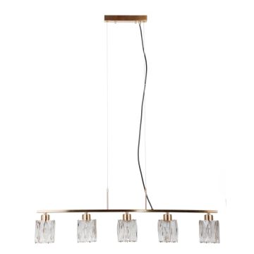 Italux Simona PND-40814-5-HBR Hanglamp 5x40W/E14 IP20