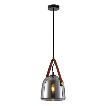 Italux Solta PND-24342-1-BK-SG Hanglamp 1x40W/E27 IP20