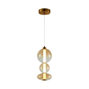 Italux Sonte PND-24352V-24W-AB-AMB Hanglamp 1x24W/LED 3000K 2686lm IP20