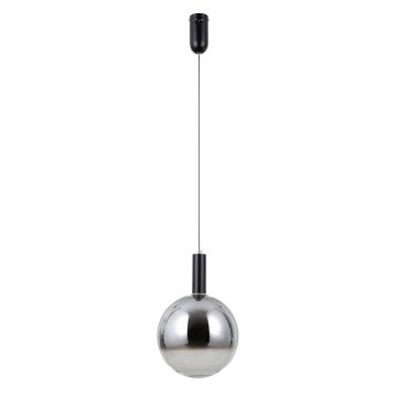Italux Strela PND-34378-1L-BK Hanglamp 1x5W/LED 3000K 455lm IP20