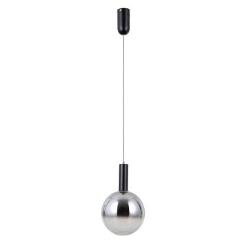 Italux Strela PND-34378-1M-BK Hanglamp 1x5W/LED 3000K 457lm IP20