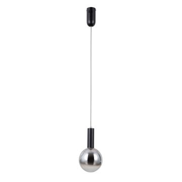 Italux Strela PND-34378-1S-BK Hanglamp 1x5W/LED 3000K 459lm IP20