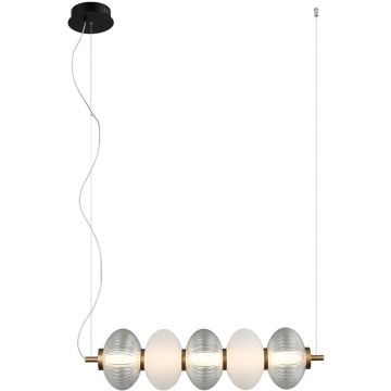 Italux Testa PND-84938-4-BK Hanglamp 1x19W/LED 3000K 1200lm IP20
