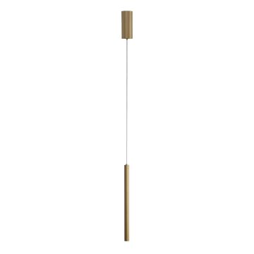 Italux Valdes PND-22302-1-GD Hanglamp 1x5W/LED 3000K|4000K|6000K 180lm IP20
